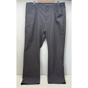 ORVIS Mens 40x32 Performance Pants Gray Nylon Stretch Water Repellant